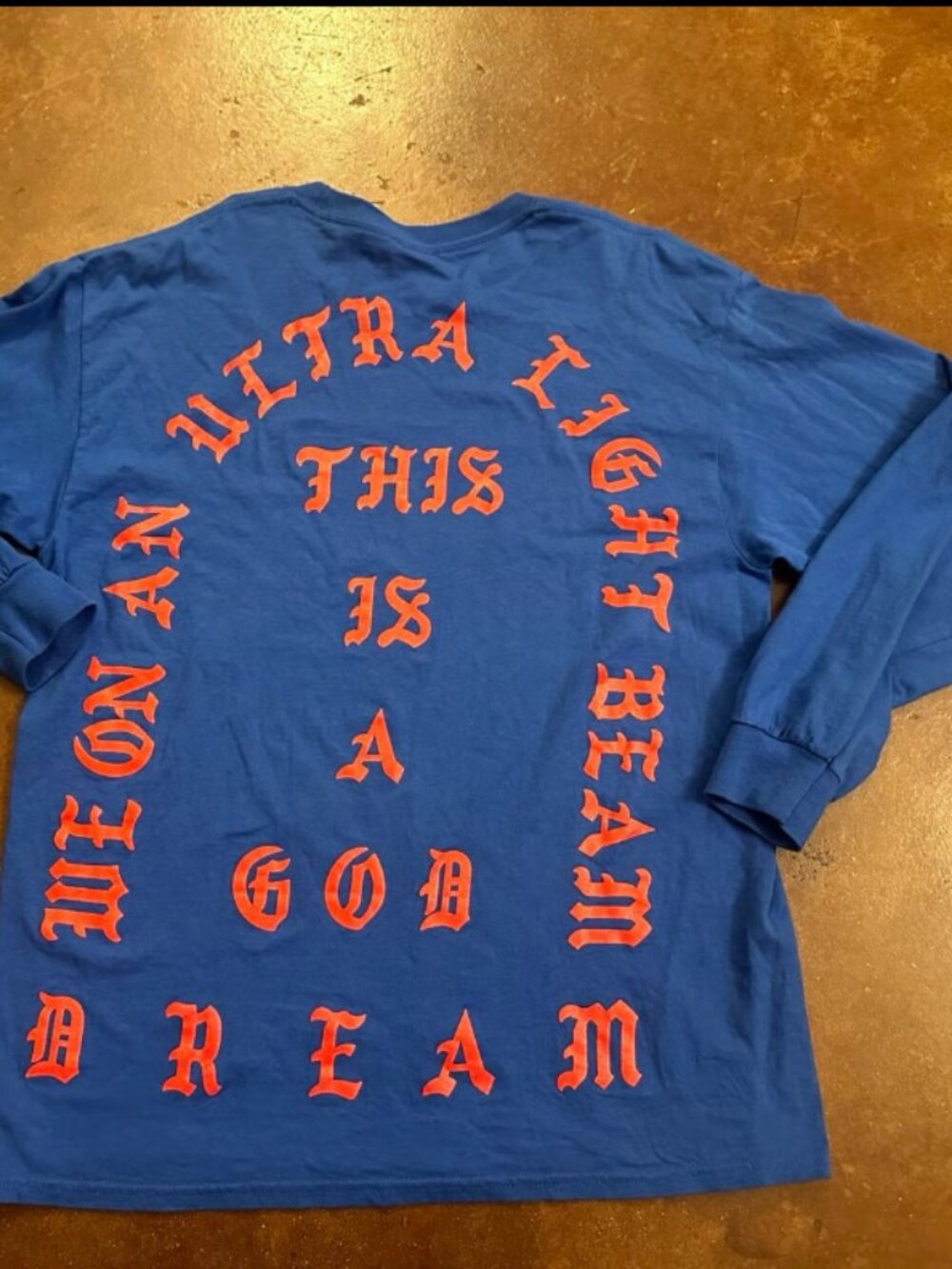 Kanye West I Feel Like Pablo Long Sleeve Shirt Ultralight Beam Merch